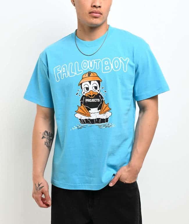 Brooklyn Projects x Fall Out Boy Duck Blue T-Shirt