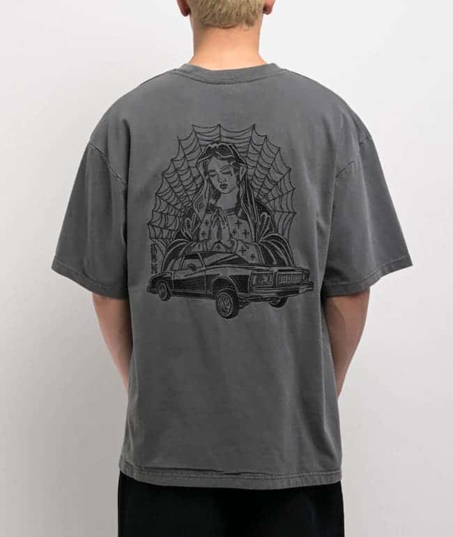 DGK Redemption 2.0 Heavyweight Charcoal Pocket T-Shirt