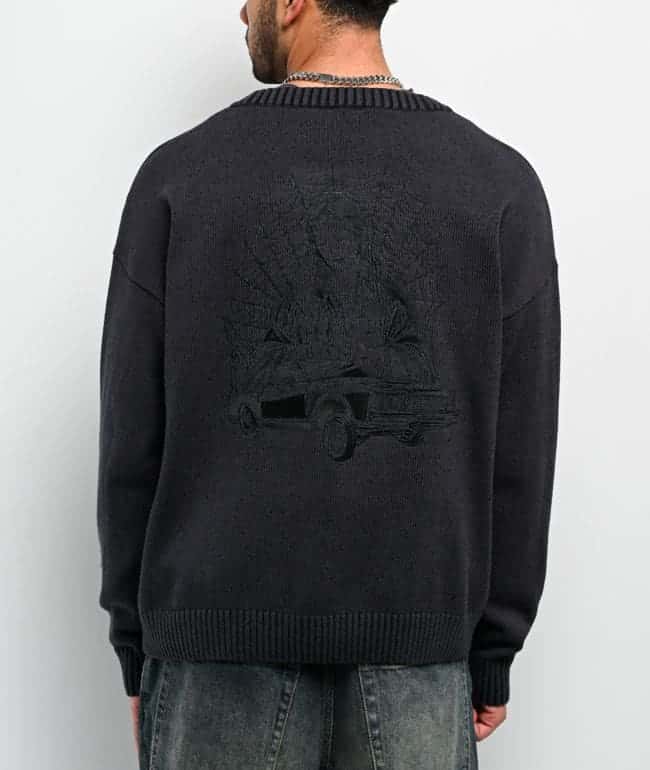 DGK Redemption Charcoal Cardigan